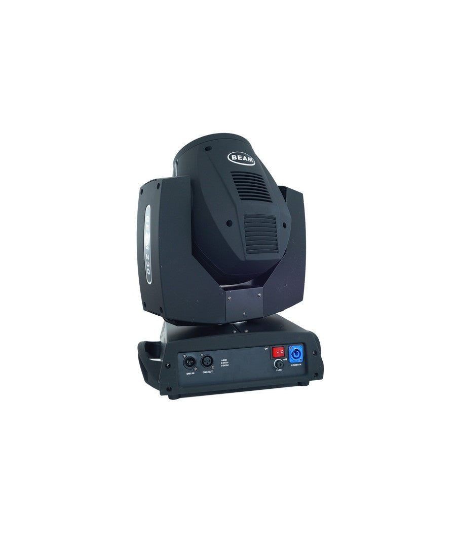 Testa Mobile Spot Led Rgb 30w Proiettore Gobos Disegni Effetto Discoteca Beam230         