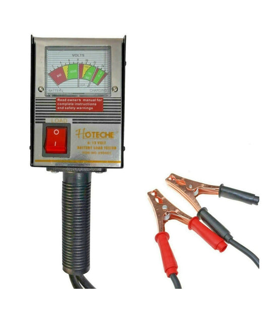 Tester Batteria Analogico 6-12 Volt Per Auto Bus Moto Barca Camion 125a 690403         