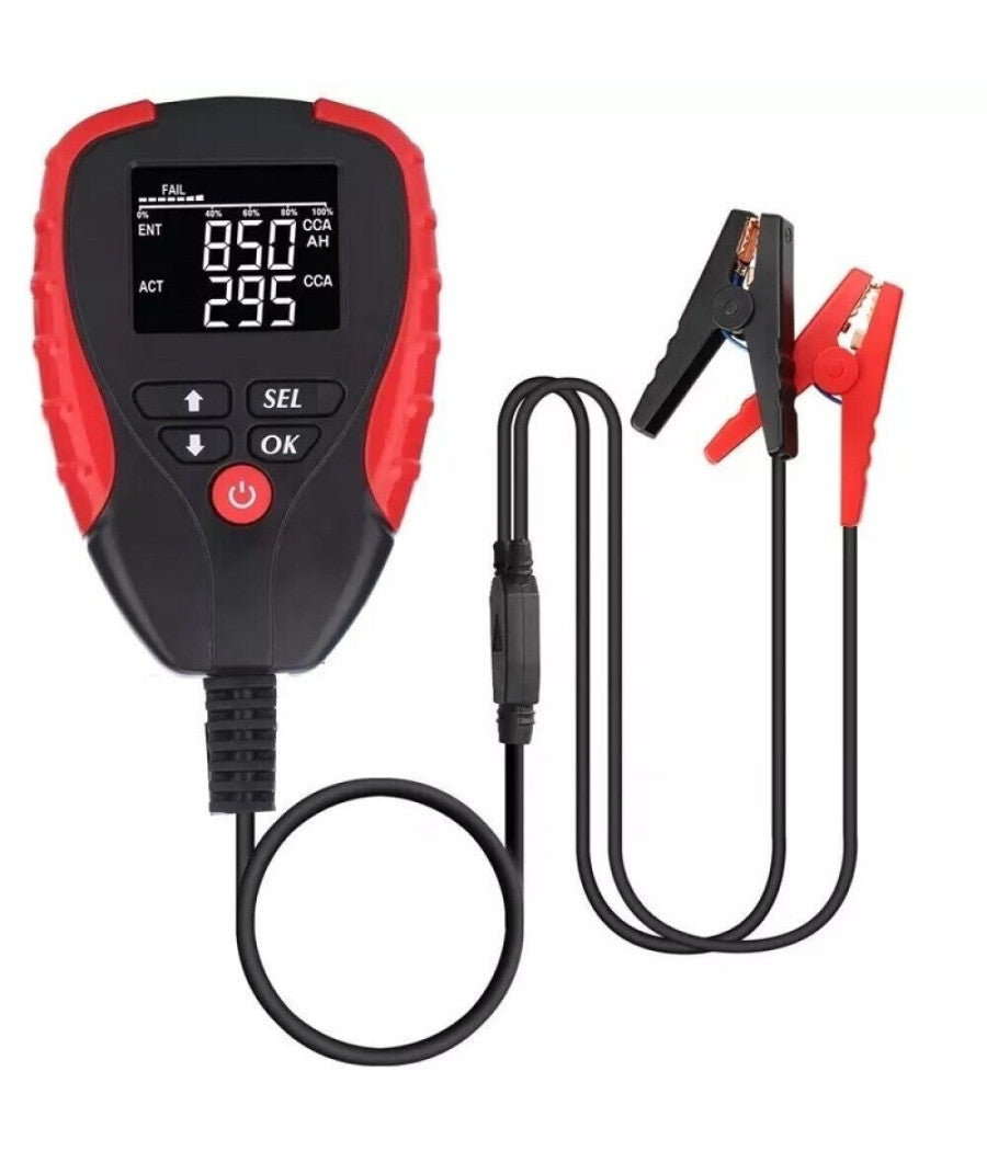 Tester Batteria Auto Professionale 12v Analizzatore Digitale Display Lcd Fs-21946         
