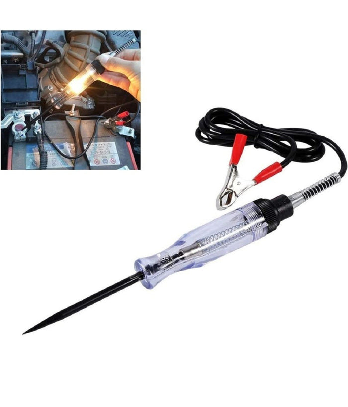 Tester Di Continuità  Di Tensione Corrente 6v 12v 24v Indicatore A Morsa Per Auto         