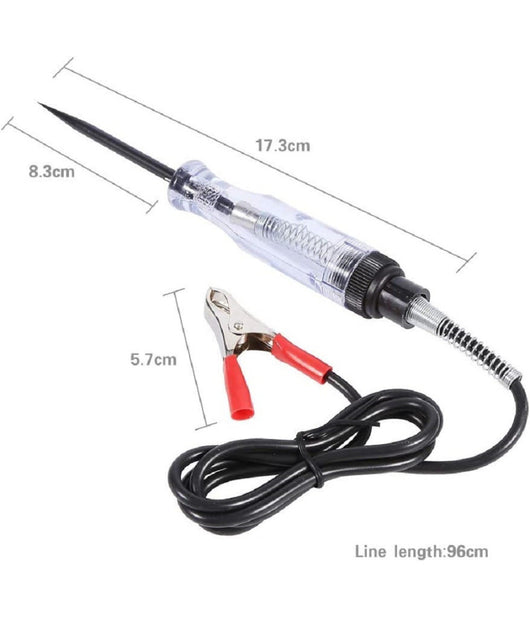 Tester Di Continuità  Di Tensione Corrente 6v 12v 24v Indicatore A Morsa Per Auto         