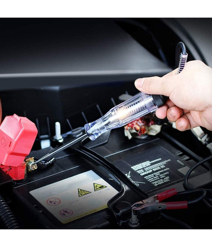 Tester Di Continuità  Di Tensione Corrente 6v 12v 24v Indicatore A Morsa Per Auto         