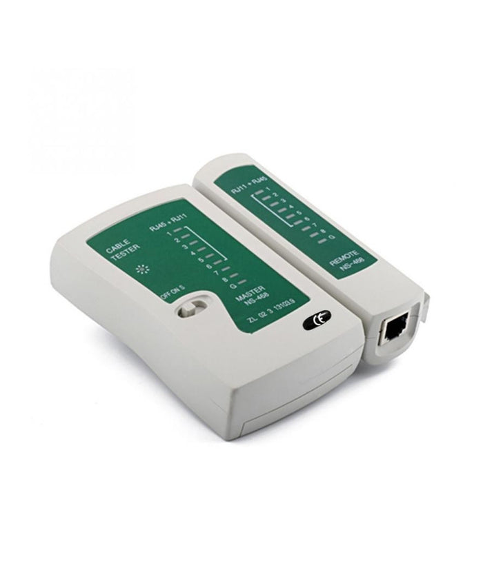Tester Di Rete Cavi Lan Con Led Ethernet Telefonico Rj45  Rj11 Sy - 468         