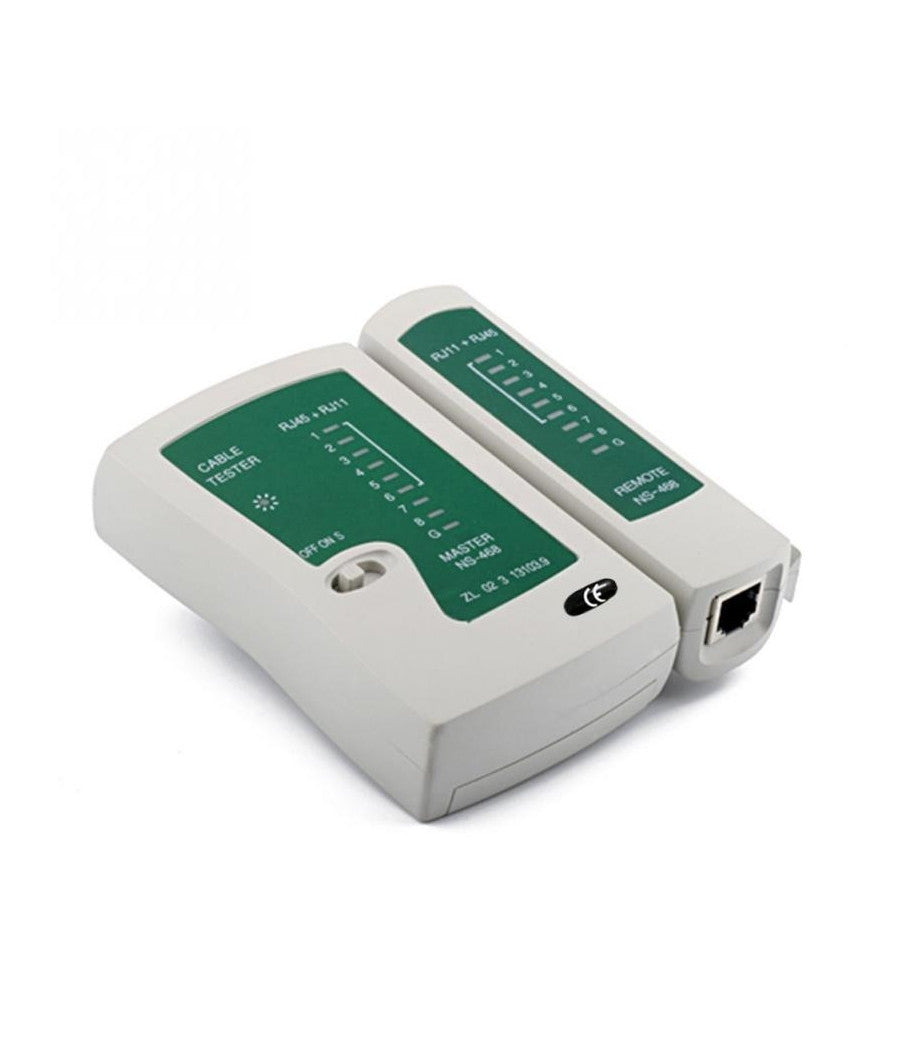 Tester Di Rete Cavi Lan Con Led Ethernet Telefonico Rj45  Rj11 Sy - 468         