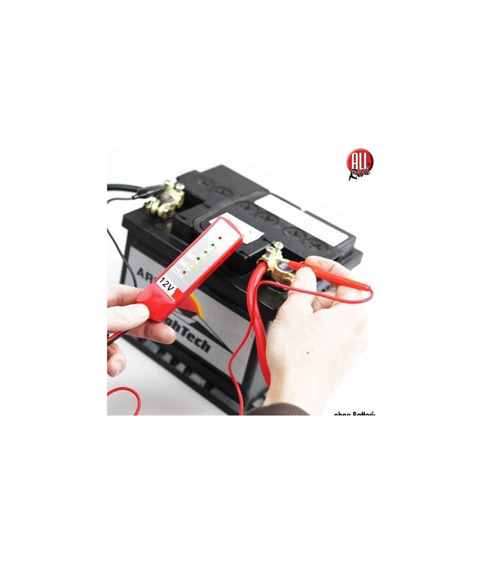 Tester Digitale 12v 6 Led Verifica Controllo Batteria Alternatore Auto Moto Test         