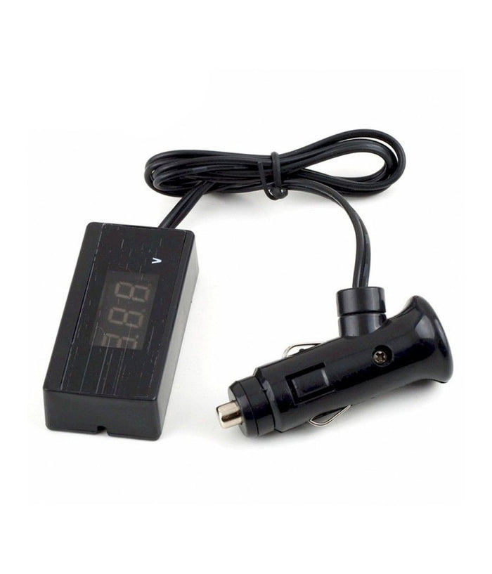 Tester Digitale Tensione Batteria Auto Camper Moto Luce Led Voltimetro Voltmetro         