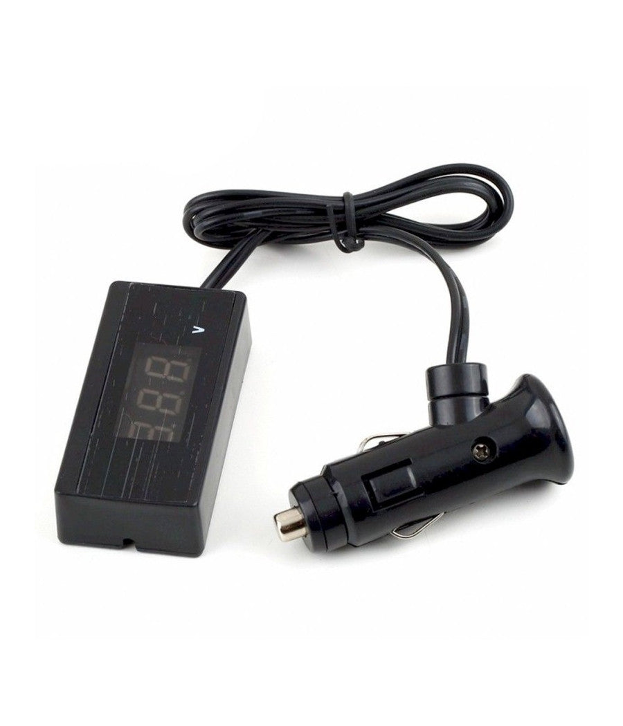 Tester Digitale Tensione Batteria Auto Camper Moto Luce Led Voltimetro Voltmetro         