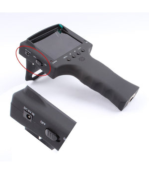 Tester Monitor Portatile 3.5 Tester Telecamere Ahd Rete Ethernet Lan Uscita 12v         