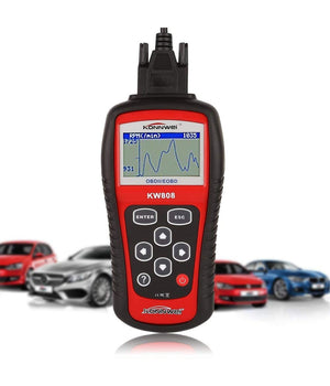 Tester Obd Obd2 Obdiieobd Pcm Lettore Codice Codici Diagnosi Errori Auto Kw808         