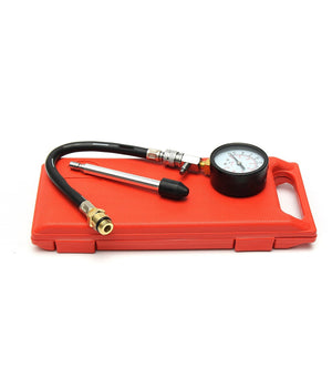 Tester Pressione Compressione Per Motori Misuratore Auto Pistone Cilindri         