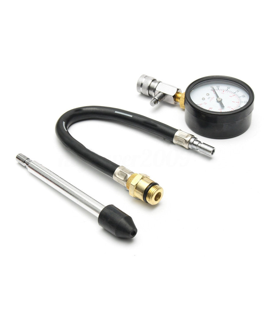 Tester Pressione Compressione Per Motori Misuratore Auto Pistone Cilindri         