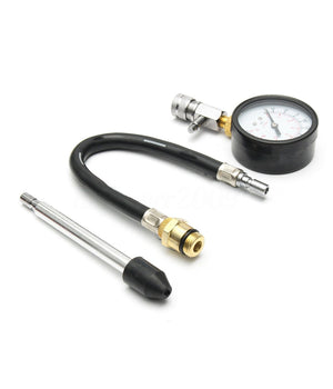 Tester Pressione Compressione Per Motori Misuratore Auto Pistone Cilindri         