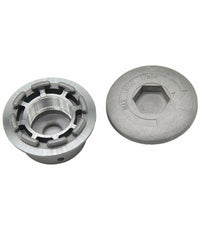 Testina In Alluminio Universale Per Decespugliatore Tosaerba Tagliaerba 4 Fili         