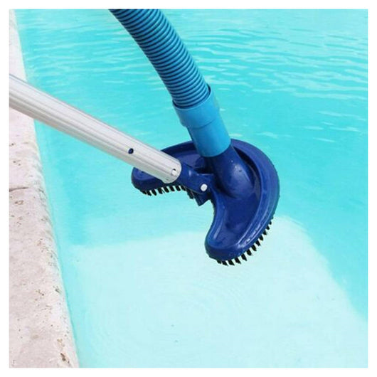 Trade Shop - Testina Per Aspirazione Spazzola Aspiratore Flessibile Per Piscina 26x10x24cm 017052 -