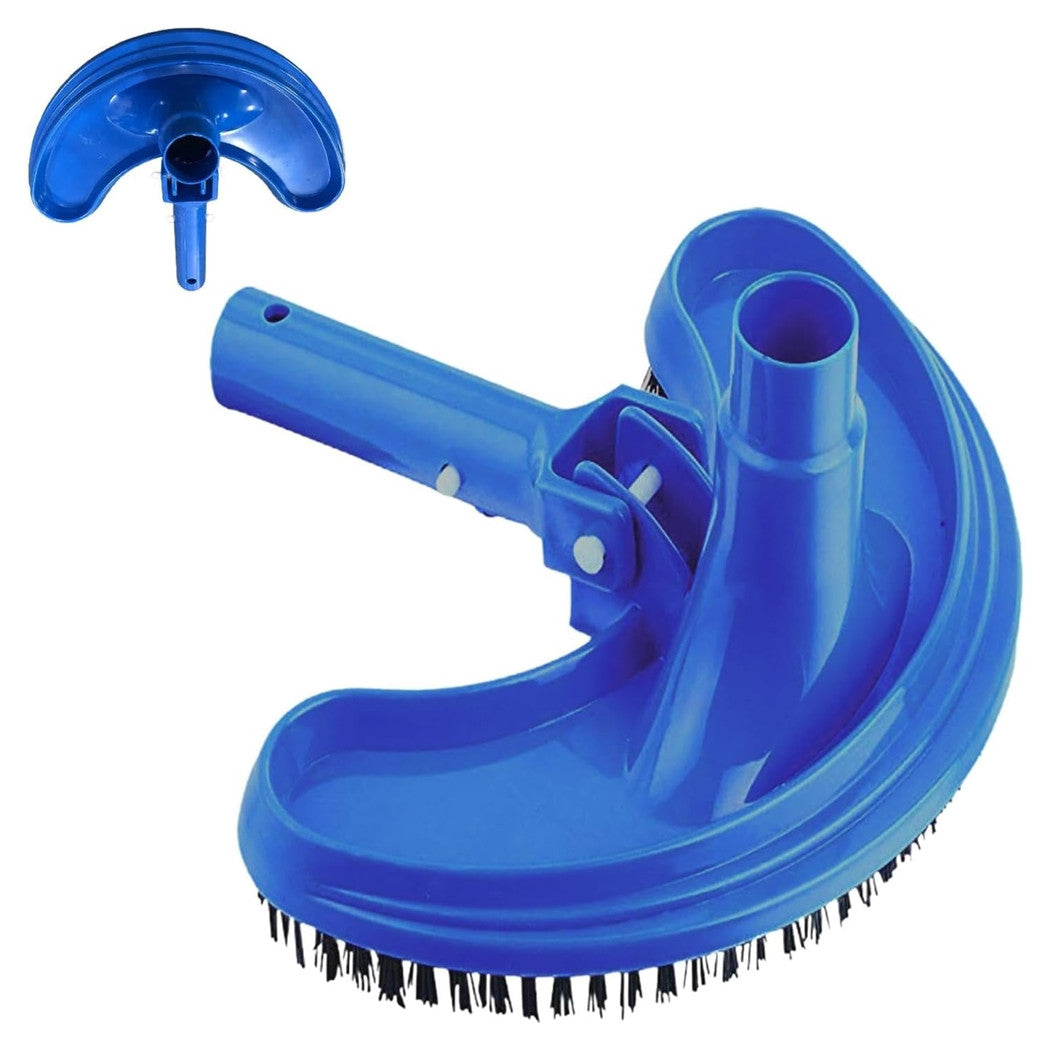 Trade Shop - Testina Per Aspirazione Spazzola Aspiratore Flessibile Per Piscina 26x10x24cm 017052 -