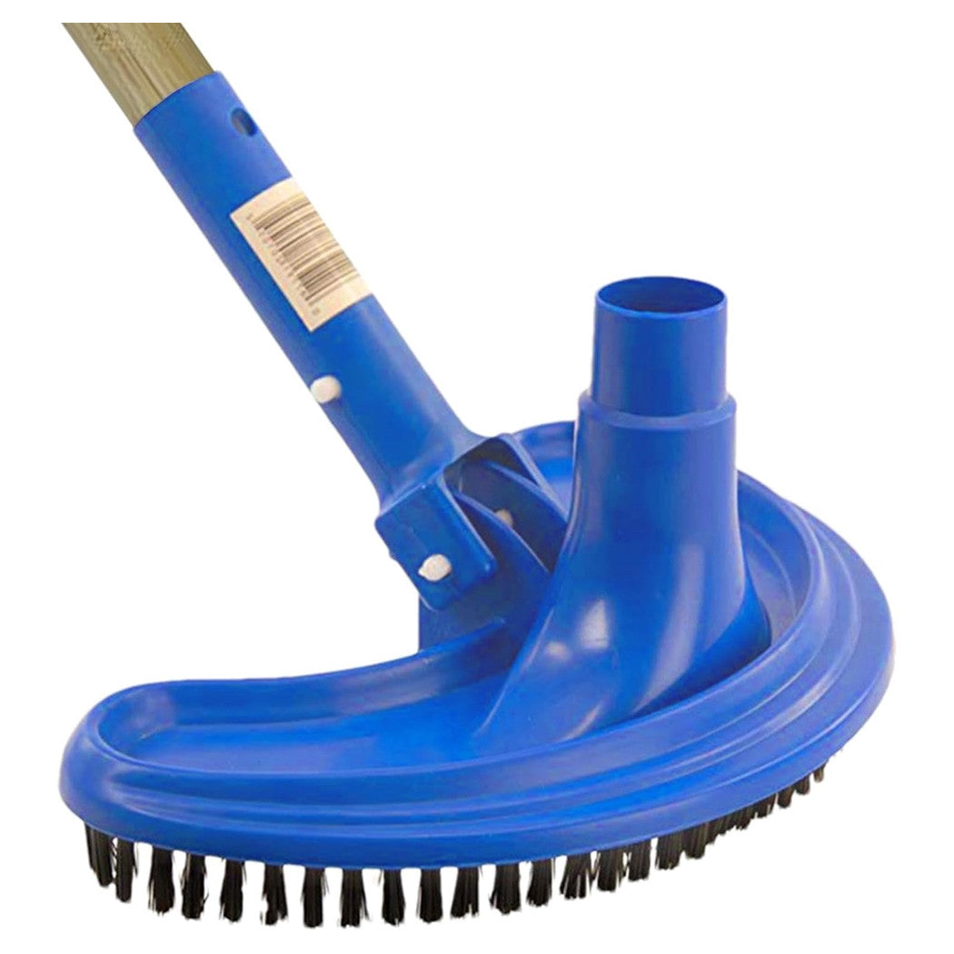 Trade Shop - Testina Per Aspirazione Spazzola Aspiratore Flessibile Per Piscina 26x10x24cm 017052 -