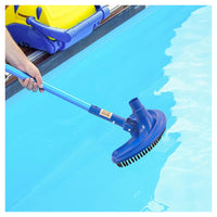 Trade Shop - Testina Per Aspirazione Spazzola Aspiratore Flessibile Per Piscina 26x10x24cm 017052 -