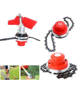 Testina Ricambio Per Rasaerba A Catena 65mm In Acciaio Decespugliatore Erba         