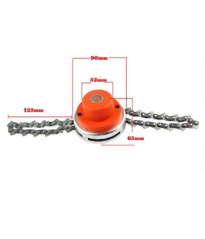 Testina Ricambio Per Rasaerba A Catena 65mm In Acciaio Decespugliatore Erba         