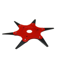 Testina Ricambio Per Rasaerba Con 6 Lame In Acciaio Catena Decespugliatore Erba         