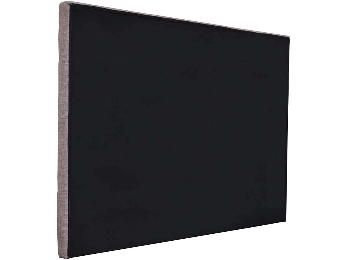 Testiera del letto imbottita " DÉCO"  - 169 cm - Talpa  -  in tessuto