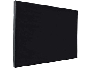 Testiera del letto imbottita " DÉCO"  - 149 cm - Grigio -  in tessuto