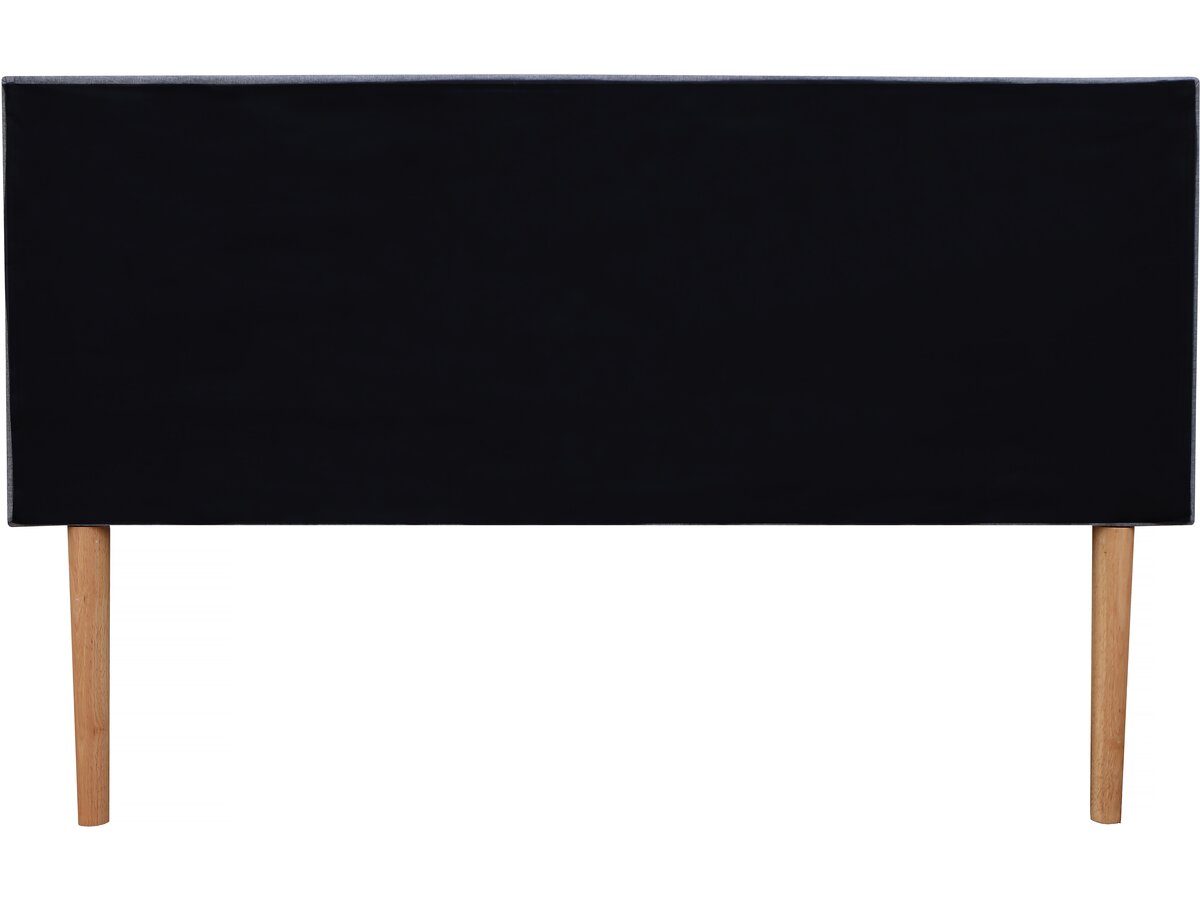 Testiera imbottita "Alix" 140 x 100 - Grigio chiaro