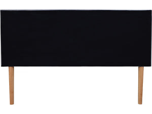 Testiera imbottita "Alix" 140 x 100 - Grigio chiaro