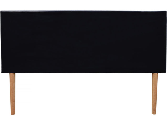 Testiera imbottita "Alix" 140 x 100 - Grigio chiaro