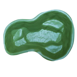 Laghetto da giardino green bracciano litri 220 dimensioni 136x100xh34 cm