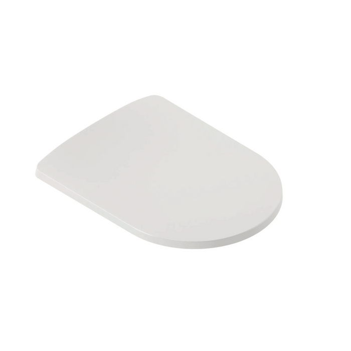 Coppia Di Sanitari Con Copriwater The ArtCeram Sospesi Senza Brida Bianco Lucido "Monet"