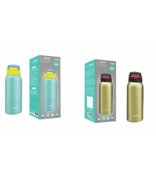 Thermos Acciaio Termos 350 Ml Bottiglia Borraccia Termica Porta Vivande Tx-9074         