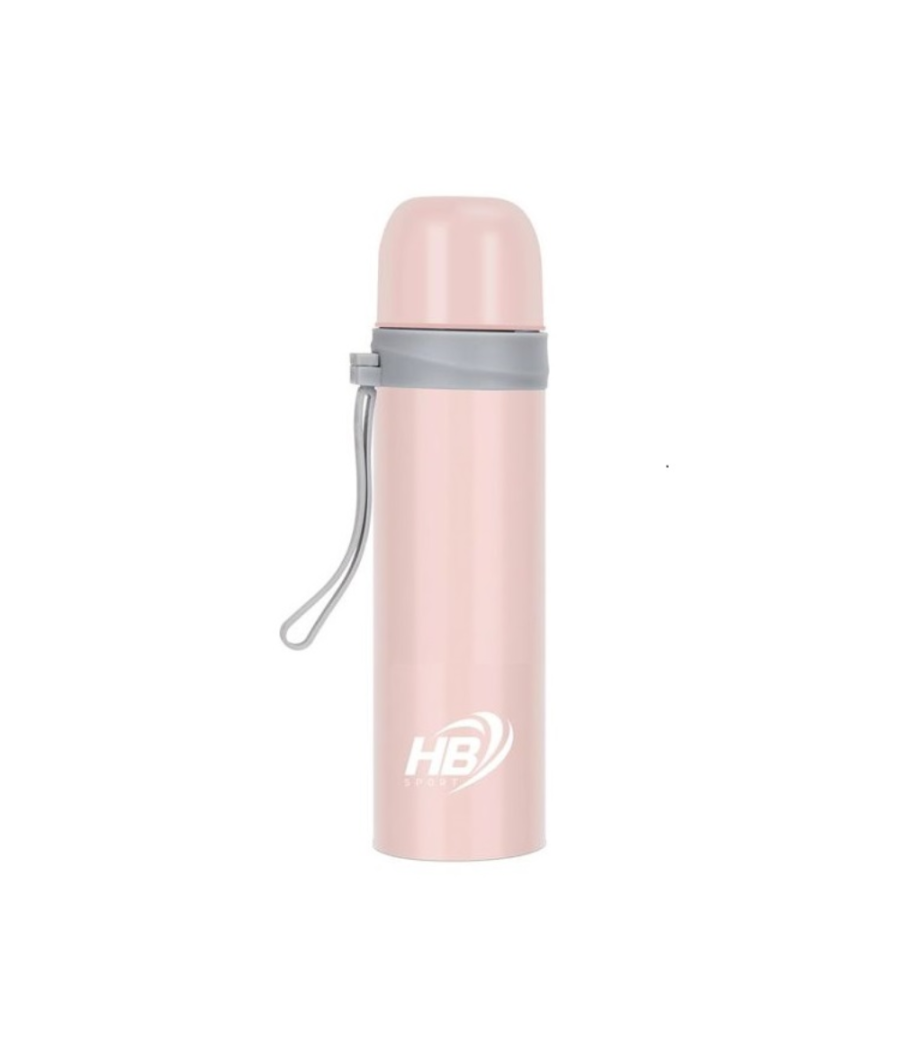 Thermos Portatile 500 Ml In Acciaio Per Bevande Calde In Viaggio Gita Campeggio         