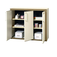 Thetris - Mobiletto Multiuso In Pp Con 3 Ante E Ripiani