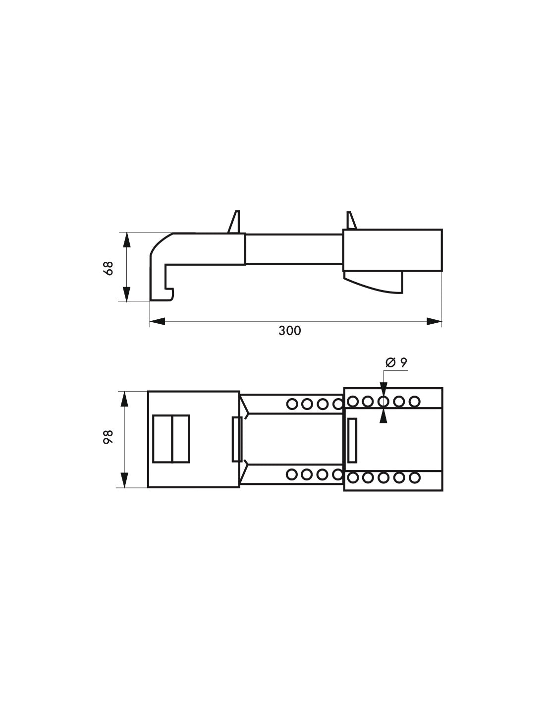 Blocco di sicurezza per valvola a farfalla, rubinetto industriale, lucchettabile, Lockout Tagout LOTO - THIRARD