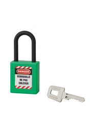 Lucchetto 40 mm nylon arco  6 X 38 mm VERDE - THIRARD