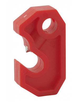 Piccolo blocco universale a vite per interruttori automatici, lucchettabile, Lockout Tagout LOTO - THIRARD