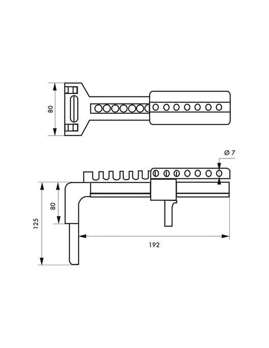 Blocco di sicurezza per valvola da 1/4 di giro, rosso, lucchettabile, Lockout Tagout LOTO - THIRARD