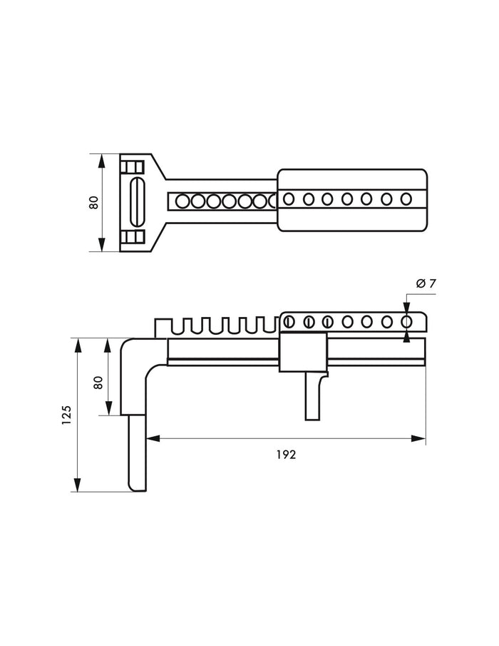 Blocco di sicurezza per valvola da 1/4 di giro, rosso, lucchettabile, Lockout Tagout LOTO - THIRARD