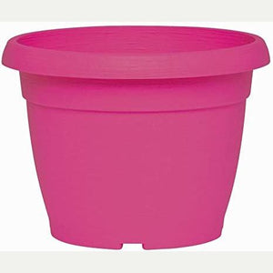 Vaso similcotto spazzolato diametro 25 colore fucsia