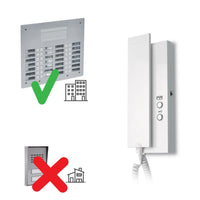 Cornetta per citofono universale 5 fili