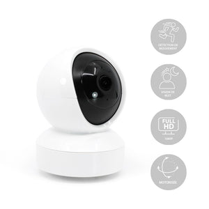 Easymate telecamera ip wi-fi da interno motorizzata 1080p avidsen