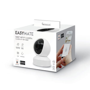 Easymate telecamera ip wi-fi da interno motorizzata 1080p avidsen