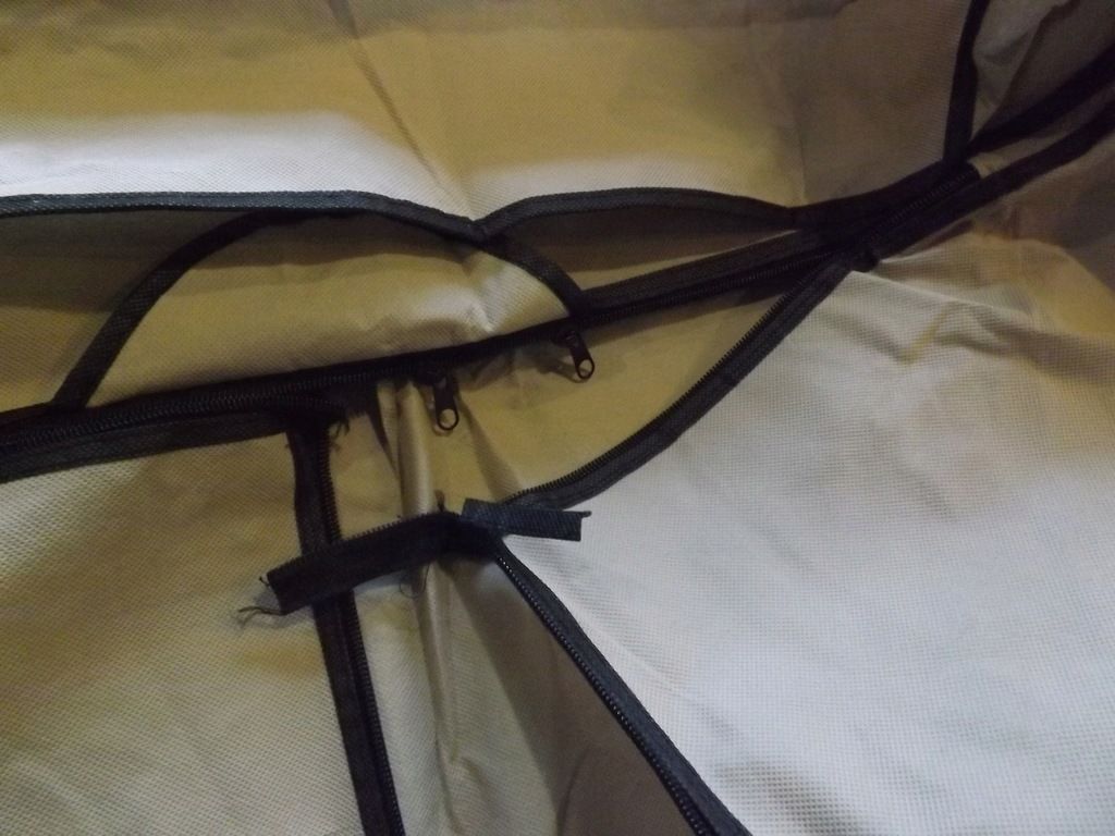 Armadio grigio chic in tessuto 75x50x160h