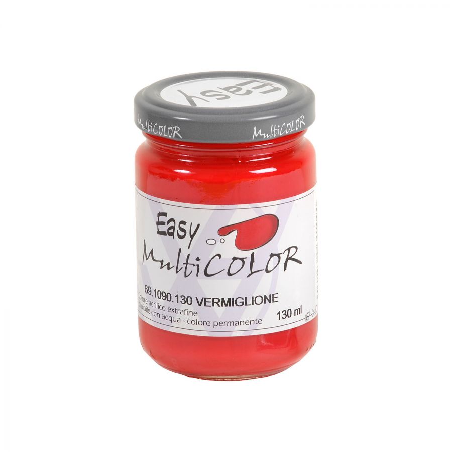 Multicolor easy 130 ml. vermiglione