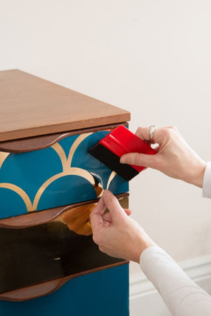 Plastica adesiva d c fix 45x200 cm uni petrol lucido