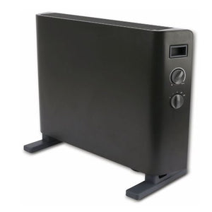 Termoventilatore elettrico nero da pavimento 750/1250/2000w