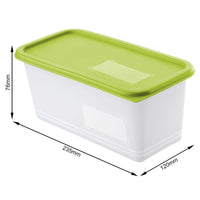 Set contenitori per congelare 3 pz. x 1,5 lt. domino lime