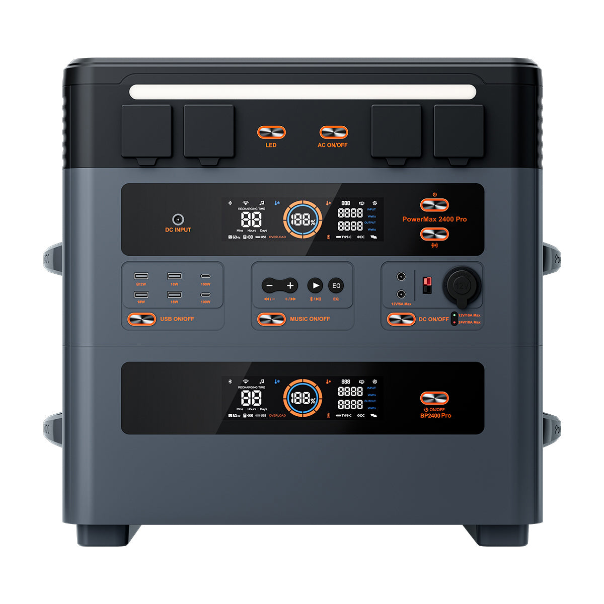 Power Station Portatile 2400W 2016Wh con Ricarica Wireless  Oscal Power Max 2400 Pro