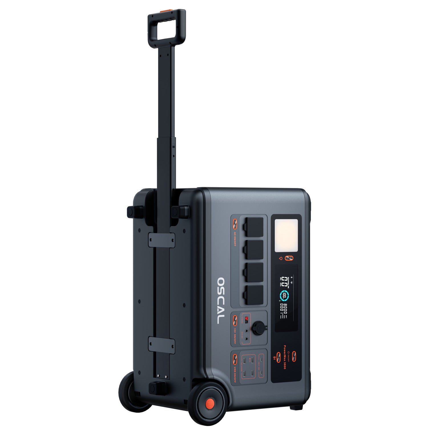 Power Station Portatile 3600W 3600Wh Espandibile  Oscal Power Max 3600